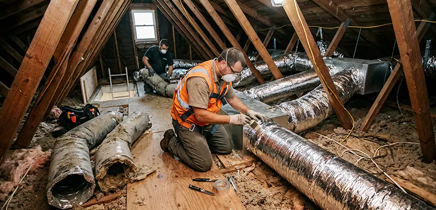 AC Duct Replacement in Van Nuys