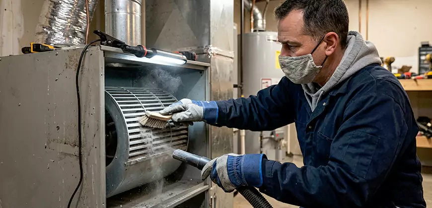 Commercial Vent Decontamination in Van Nuys