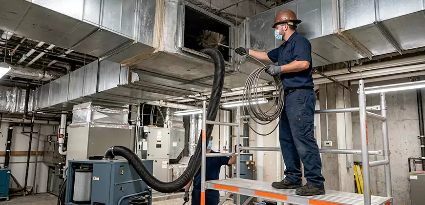 Commercial Ventilation System Cleaning in Van Nuys