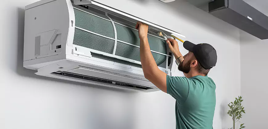 Bathroom and Small Space Ductless Installation in Van Nuys