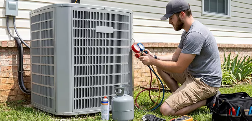Emergency Air Conditioning Retrofit in Van Nuys