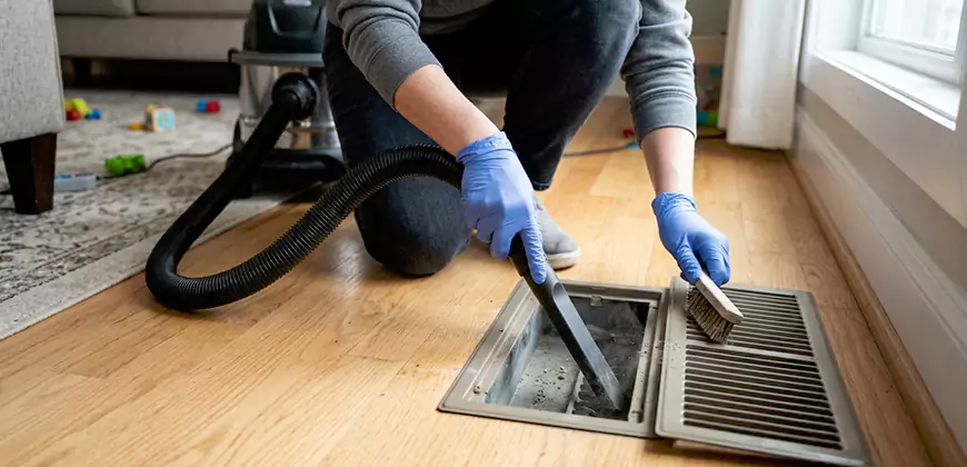 Ducted Heating Filter Cleaning in Van Nuys