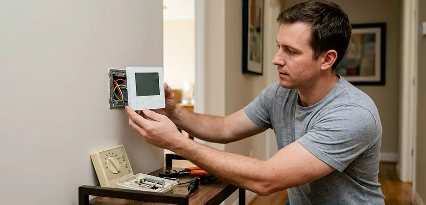 Heat Pump Thermostat Configuration in Van Nuys