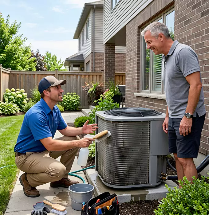 Why Van Nuys, CA Homeowners Choose Van Nuys HVAC Pro for Outdoor AC Unit Cleaning?